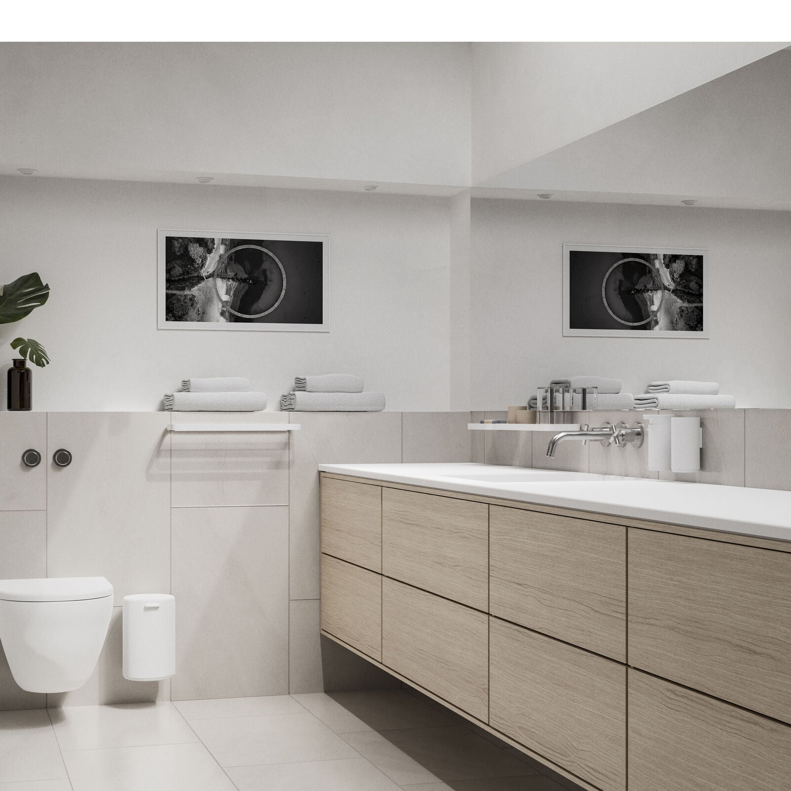 Zone Denmark Towel Rail Rim 70x7.5 White